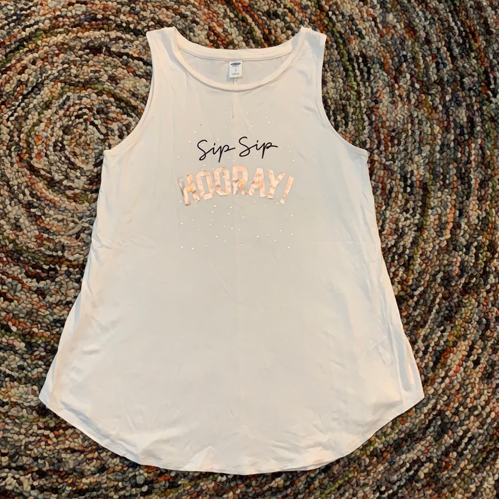 Graphic tank Size S